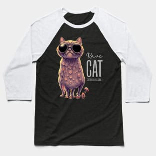 Techno Shirt - Techno Cat - Catsondrugs.com - #cat#meow #kitten #kitty #kittens #pet #pets #cute #love #catlove #catloversclub #world #gato #cutecat #animals Baseball T-Shirt